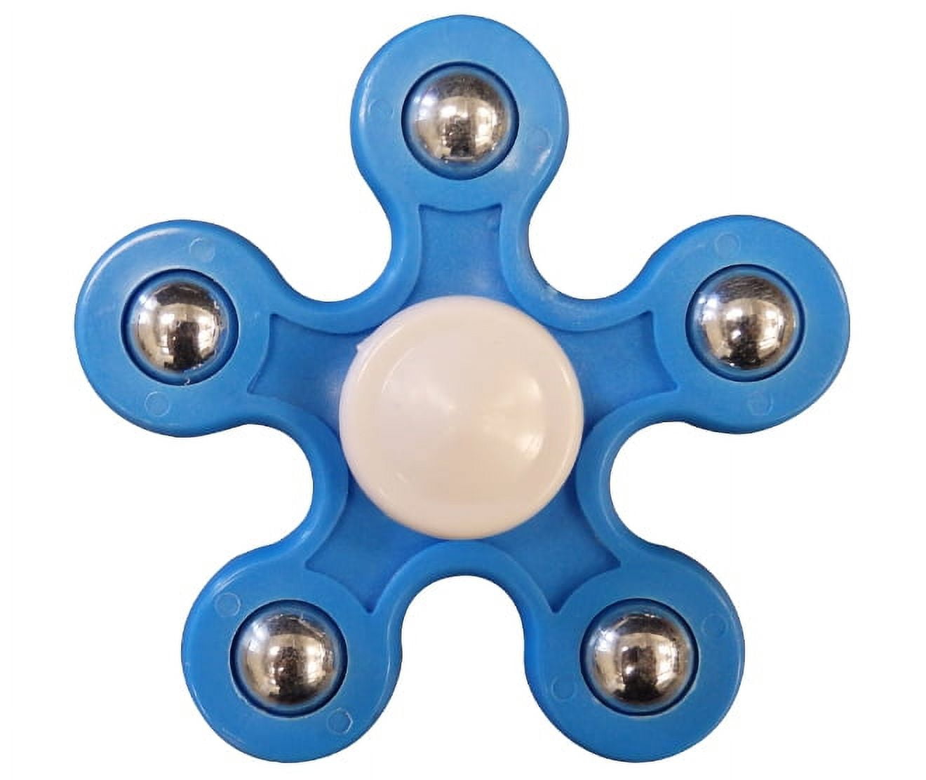 Excellentas Set of 5 Fidget Toy Hand Spinner Hand Toy Finger Spinner for  Young and Old High Speed Ball Bearings : : Toys