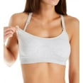 thumbnail image 1 of PLAYTEX Heather Marle Nursing Racerback Wireless Crop Bra, US Medium, NWOT, 1 of 4