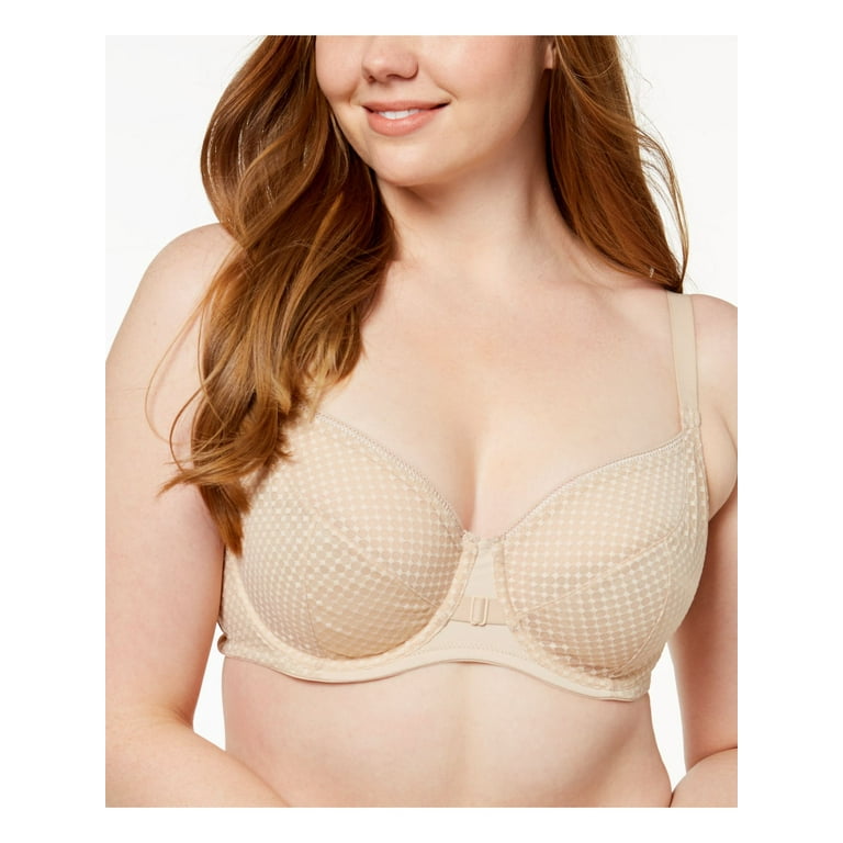 Playtex Secrets Amazing Shape Unlined Balconette Underwire Bra Mother of  Pearl 36D Women's 