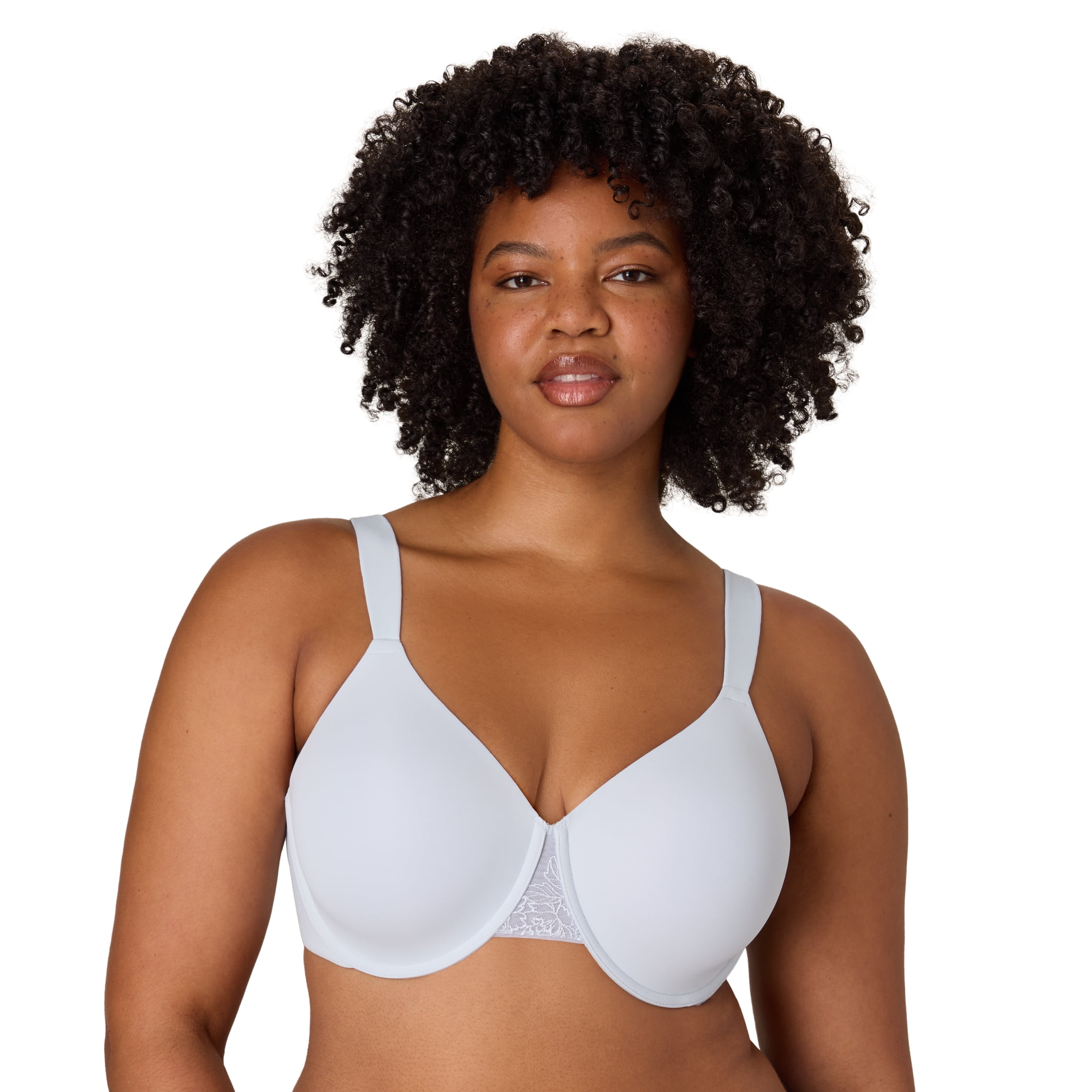 Playtex Women's Smoothing T-Shirt Underwire Bra, Moisture Wicking (Plus Sizes)