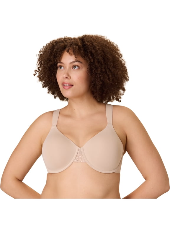 Women's Smoothing T-Shirt Underwire Bra, Moisture Wicking (Plus Sizes)