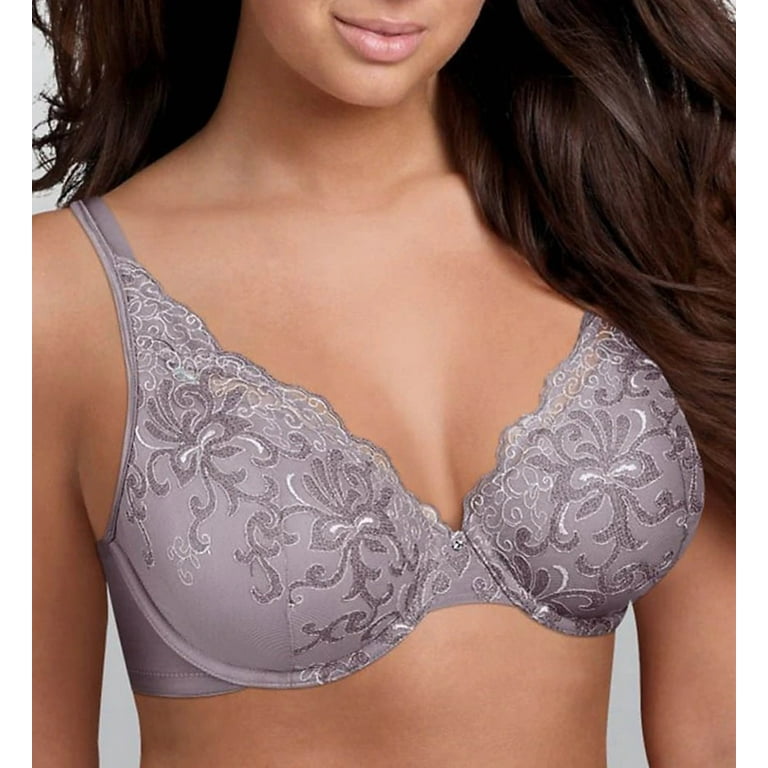 PLAYTEX Warm Steel Love My Curves Embroidered Bra, US 36D, UK 36D