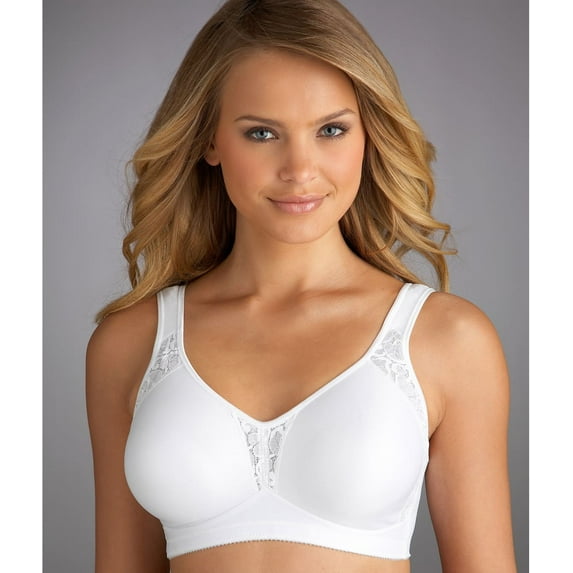 PLAYTEX White 18 Hour Seamless Comfortflex Bra, US 42B, UK 42B, NWOT