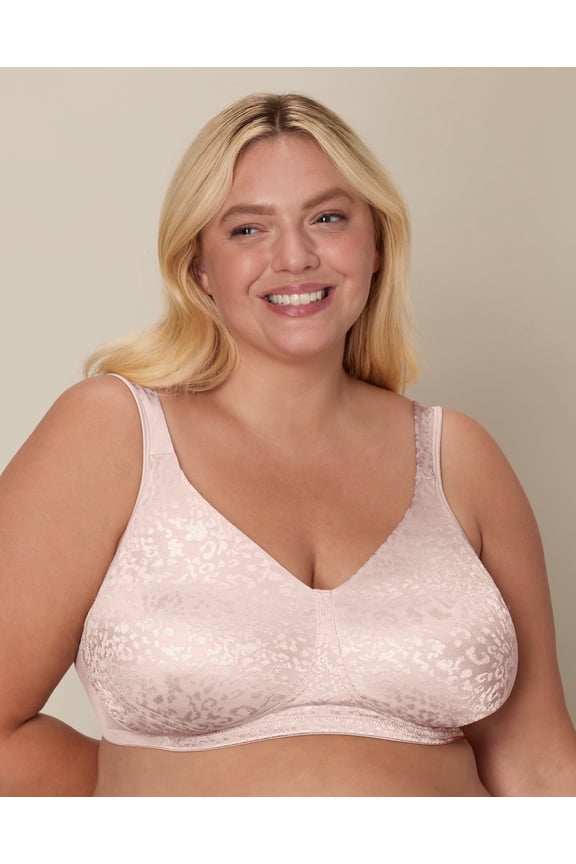 18 Hour Ultimate Lift & Support Wireless Bra Everyday Beige 44DD Women's