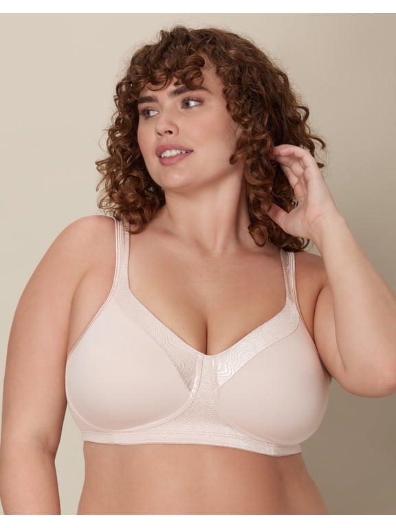 18 Hour Cool and Breathable Wireless T-shirt Bra Sandshell 38B Women's