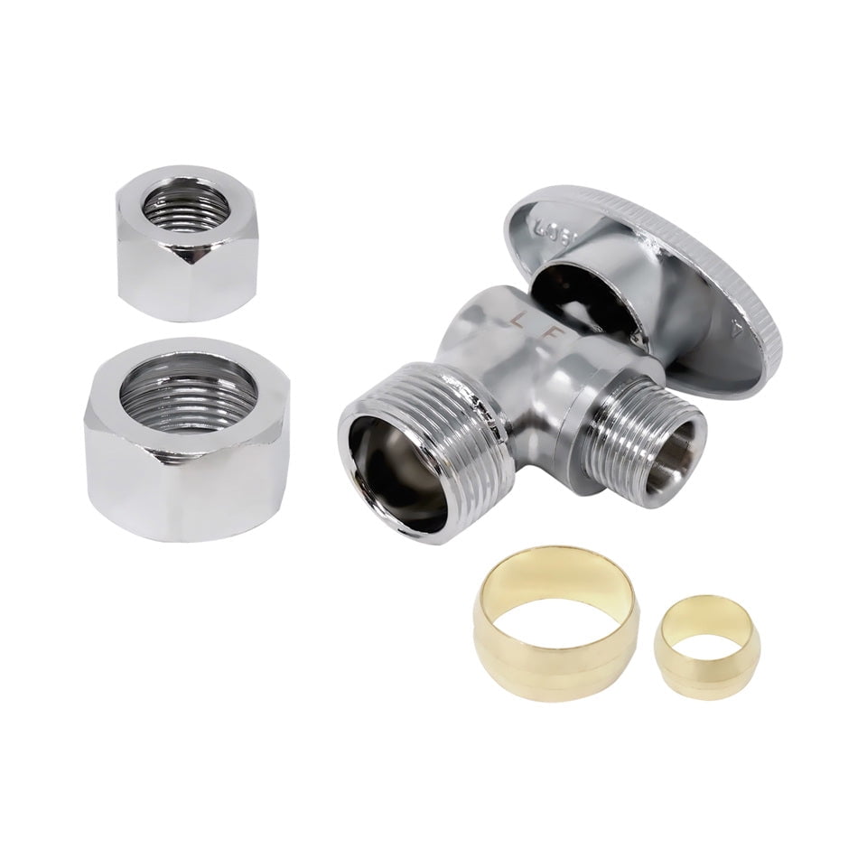 PLB9012 EvertechPRO Toilet Water Valve - Durable Toilet Shut Off Valve ...