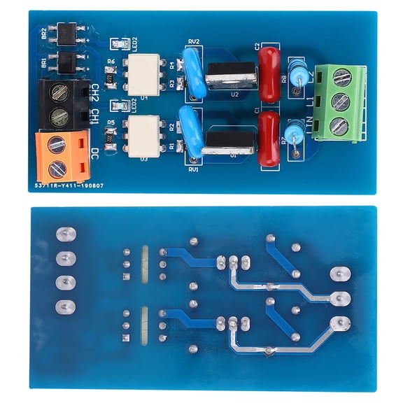 Neyseki PLC Amplifier Board 2 Channel NonContact Relay Module Photoelectric Isolation AC8230V