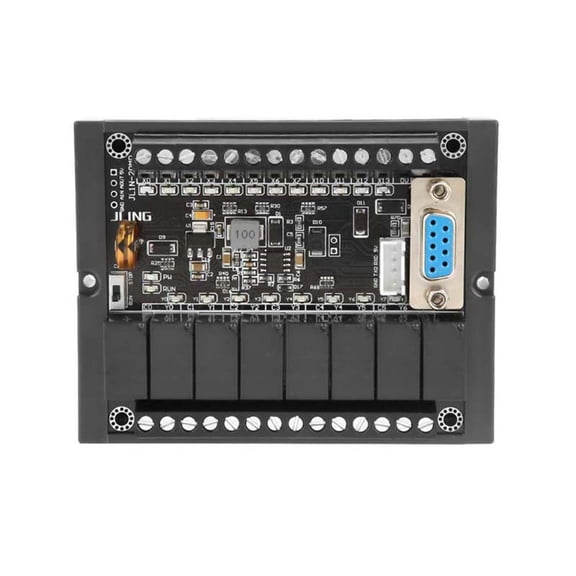 PLC Industrial Control Board FX1N-20MR 12 Input 8 Output Programmable Controller