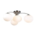 thumbnail image 1 of PLC Lighting 7228 SN 4 Light Aosta Semi Flush Ceiling Light, Satin Nickel, 1 of 2