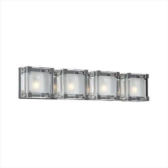 PLC Lighting  Corteo Vanities 4 Light Halogen 120V 40W in Polished Chrome - Polished Chrome
