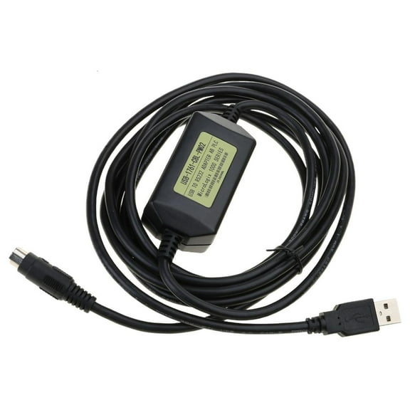 PLC Programming Cable For Micrologix 1000/1200/1500 Series Data Cable USB-1761-CBL-PM02