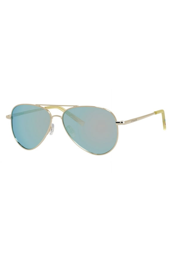 PLD 8015/N/S 0J5G JB Gold 52mm Polaroid PLD 8015/N/S Aviator Child (age 3-8) Polarized Sunglasses
