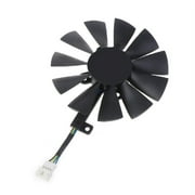 PLD09210S12HH VGA Fan Graphics Card Cooling Fan Replacement for STRIX GTX 1080/980Ti/1060/1070 GPU Cooler Fan