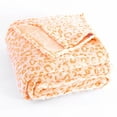 thumbnail image 1 of PLEASANT BOULEVARD | Leopard Throw Blanket Fleece, Premium Lightweight Cozy Warm Plush Microfiber Bedspread for Couch Sofa and Bed (Orange, Queen (90 x 90 inches), 1 of 5