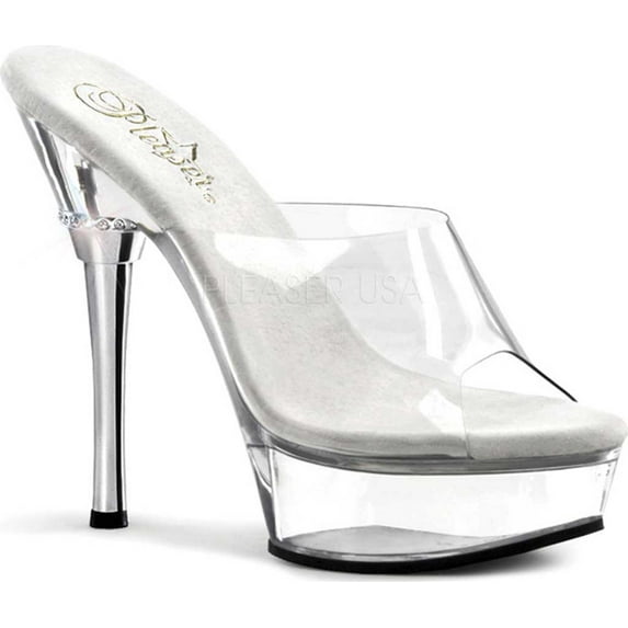 PLEASER ALLURE-601 5 1/2" Stiletto Heels Platform Sandal Women Party Shoe
