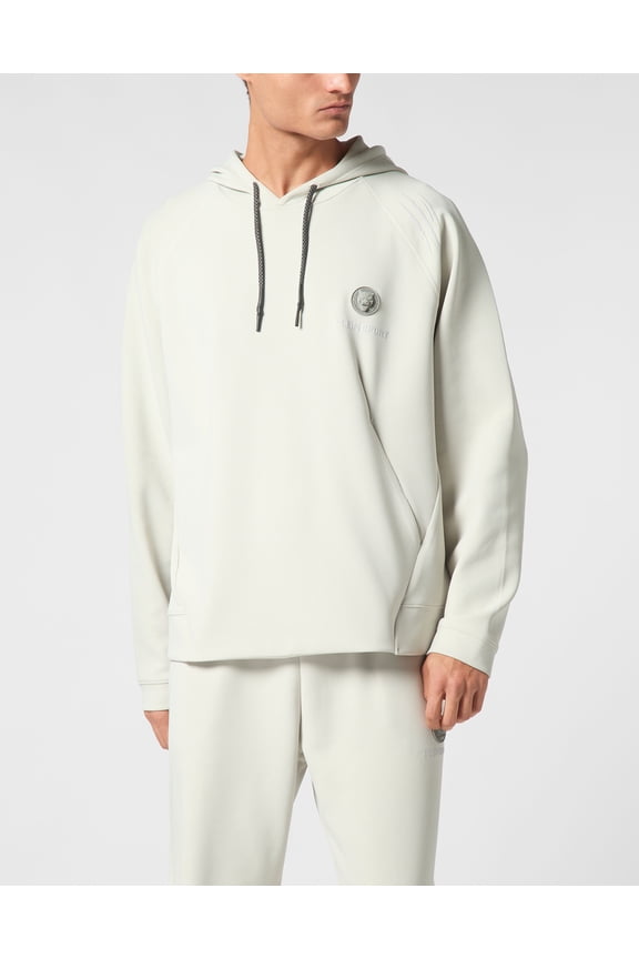 Technical Oversize Hoodie Sweatshirt Ls Men
