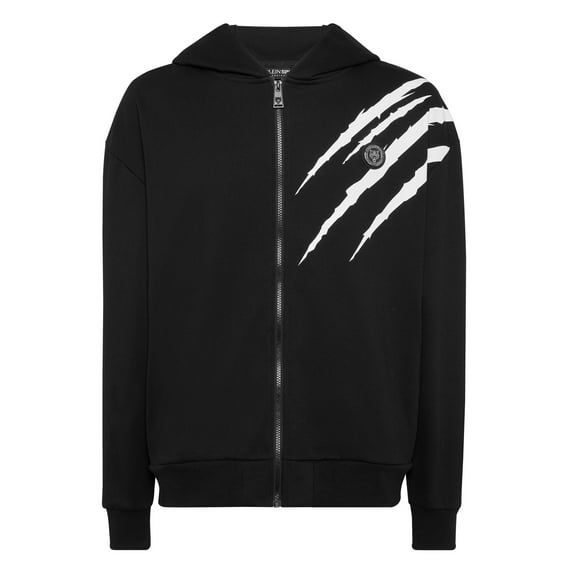 PLEIN SPORT Hoodie Sweatjacket SCRATCH