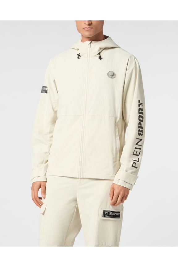 Technical Nylon Jacket Ls Scratch Men