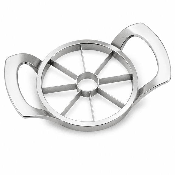 PLERISE Apple Slicer,12-Blade Extra Large Apple Corer, Heavy Duty Stainless Steel Apple Cutter and DividerEasy to Use, Time-Saving.