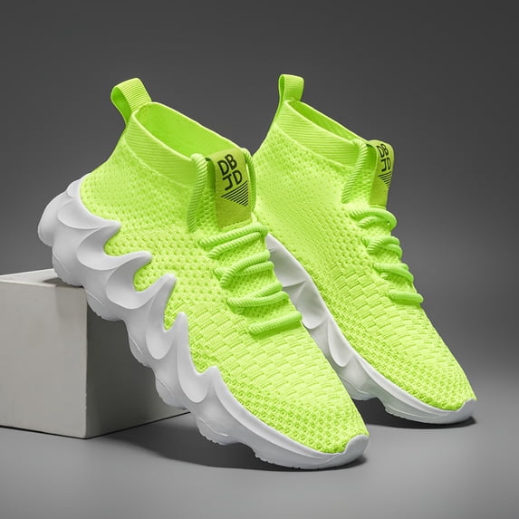 PLERISE Men's Breathable Lightweight Running Shoes, Comfortable All-Season Athletic Sneakers, Cushioned Support for Walking, Gym, Outdoor, and Casual Wear
