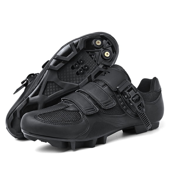 PLERISE Men's & Women's Summer Cycling Shoes, Hard-Soled Road & Mountain Bike Sneakers, Lightweight Non-Lock Breathable Shoes for Training and Outdoor Riding