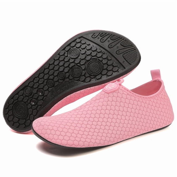 PLERISE Men's & Women's Quick-Dry Water Shoes, Lightweight Non-Slip Sneakers with PU Sole for Beach, Creek, River, Lake, Pool, Swimming, Fishing, Hiking, and Outdoor Activities