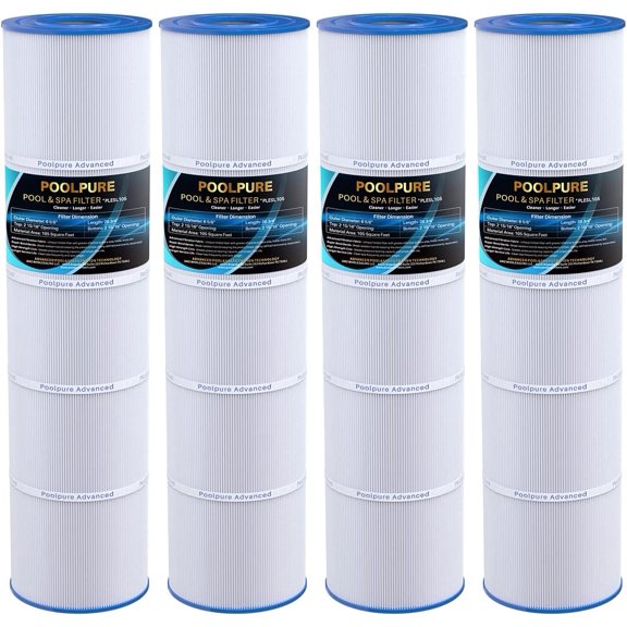 PLESL105 Pool Filter Replace OPT-420-4PK, Jacuzzi PLESL105, J-CQ420, QL105 Cartridges 4PACK