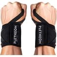 thumbnail image 1 of PLETHEON Wrist Support Band for Gym, Workout & Weightlifting | Adjustable Wrist Strap for Men & Women | Pain Relief & Wrist Stability for Fitness & Sports, 1 of 7