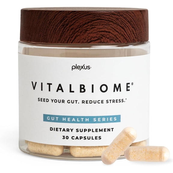 Plexus VitalBiome Dietary Supplement, 30 Capsules