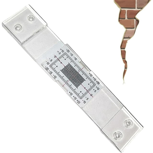 PLFL Crack Monitor, Accurate Crack Gauge Inspection Tool, Crack