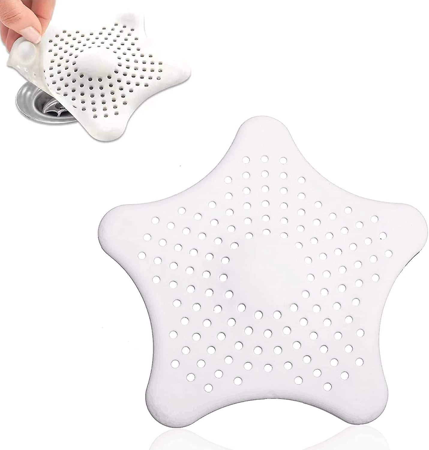PLFL Silicone Sink Filter Shower Starfish Drain Catching Hair Dirt Sink