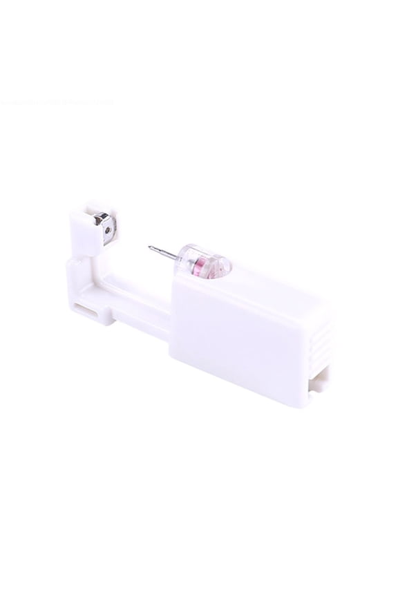 Women No Pain Ear Nose Piercing Kit Disposable Safe Sterile Body Piercing Gun+Stainless Steel Stud+Alcohol Prep Pad