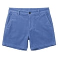 thumbnail image 1 of PLHWHYQ 4 Inch Inseam Shorts for Men Vintage Corduroy Summer Shorts Slim Fit Mid Waisted Casual Short Pants Beach Golf Gym Sky Blue L, 1 of 1