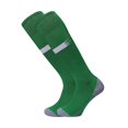 thumbnail image 1 of PLHWHYQ Kids Crew Athletic Socks, Terry Cushioned Warm Football Socks, Breathable Moisture-Wicking Long Sport Socks for Boys Girls, Back To School Green 7-12 Years, 1 of 4