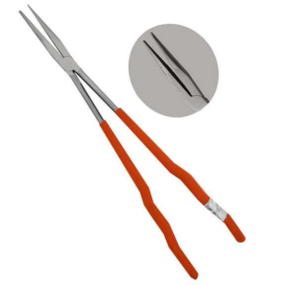 PLIER KING 16" (40.6 cm) Extra Long Nose Pliers | Ergonomic Comfort Grip | Superior Reach & Quality | Extra Long Reach For Hard To Reach Spots, Deep & Confined Spaces