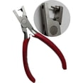 thumbnail image 1 of PLIER KING 5.5" (14 cm) Punch Pliers | Ergonomic Design | Vinyl-Wrapped Grip | Precision Crafting & Repair Tool | Great For Leather Crafting, Metalworking, Jewelry Crafting, 1 of 3