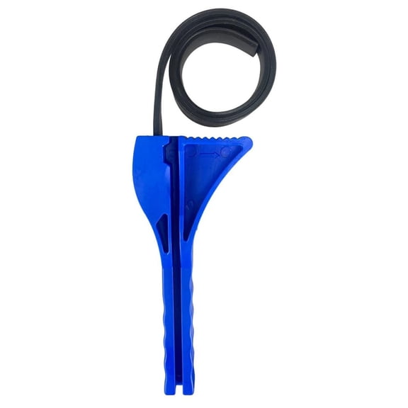 PLIER KING 8" Rubber Strap Wrench  Contains 24" Rubber Strap  Capable Of Functioning on 7" Diameter  Great For Plumbing Fixtures, Automotive Parts, Oil Fixtures, Delicate Parts