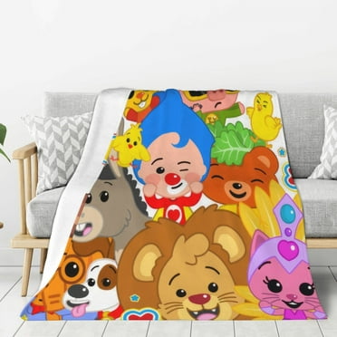 PLIM-PLIMS Throw Blanket Flannel Blanket Ultra-Soft Fleece Throw Blanket Suitable for All Seasons Couch Bed Living Room Sofa Bedding LivingRoom Decorations 50x40 Inch