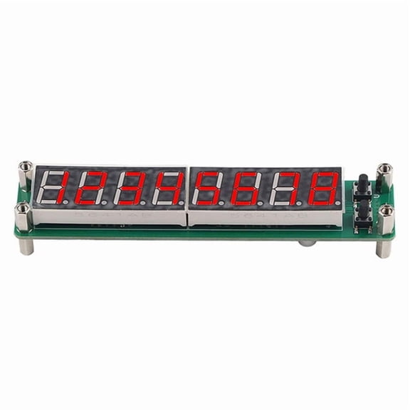 PLJ-8LED-R Digital Cymometer Meter Tester 0.1MHZ-2.4GHz Digital Frequency Meter LED Display 8-Bit Display