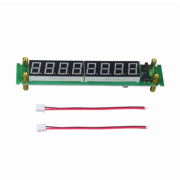 PLJ-8LED-R Digital Meter, Meter Tester, RF Frequency Meter, 8-Bit Display for Computers and Office
