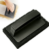 PLJFXXM 5.9 Inch Heavy Duty Blackstone Grill Scrubber – Griddle Cleaning Pad & Handle, Multi-Use Brush for Charcoal/Gas Grills, Cast Iron Cookware, Oven, Grate & Stovetop
