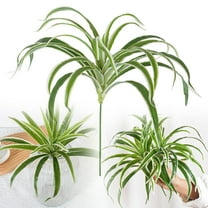 PLJFXXM Artificial Spider Plant Hanging Vine - UV Resistant | Faux Greenery Bushes for Home/Garden/Office/Wedding/Yard/Lawn, No-Fade All-Season Decoration