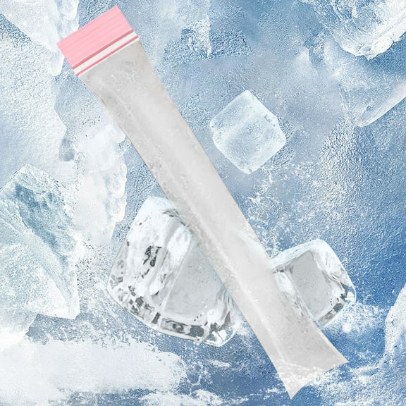 PLJFXXM Disposable Bag — Suitable For Ice Yogurt Juice And Snacks Red*100