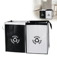 thumbnail image 1 of PLJFXXM Recycle Waste Bag for Kitchen Home Trash Sorting Bins Base Plate Waterproof Baskets Polypropylene 2 Set, 1 of 6