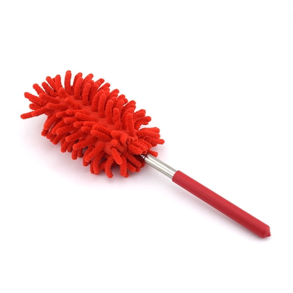 PLJFXXM Retractable Long-Reach Washable Duster for Cleaning, 34'' Microfiber Hand Duster Brush with Telescoping Pole for Cleaning Car, Window, Furniture, Office