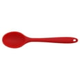 thumbnail image 1 of PLJFXXM Silicone Spoon Spatula, 600ºF Heat-Resistant Food Grade Rubber Spoonula with Seamless Design, Non-Stick Flexible Scraper Kitchen Cooking Spoon Baking Tool for Mixing, Scraping (Red), 1 of 4