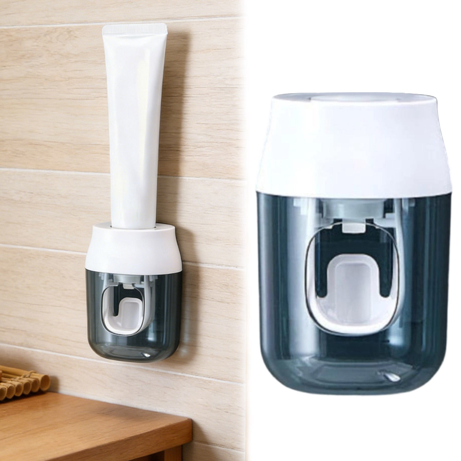 Flow Rite Toothpaste PLJFXXMNice Toothpaste Dispenser Wall Mounted Bathroom Automatic ...
