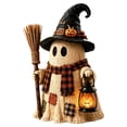 thumbnail image 1 of PLLFRLRT Lighted Vintage Patchwork Halloween Decorations Indoor Desktop Lamp for Mantel Shelf Entryway Porch Decor, 1 of 4