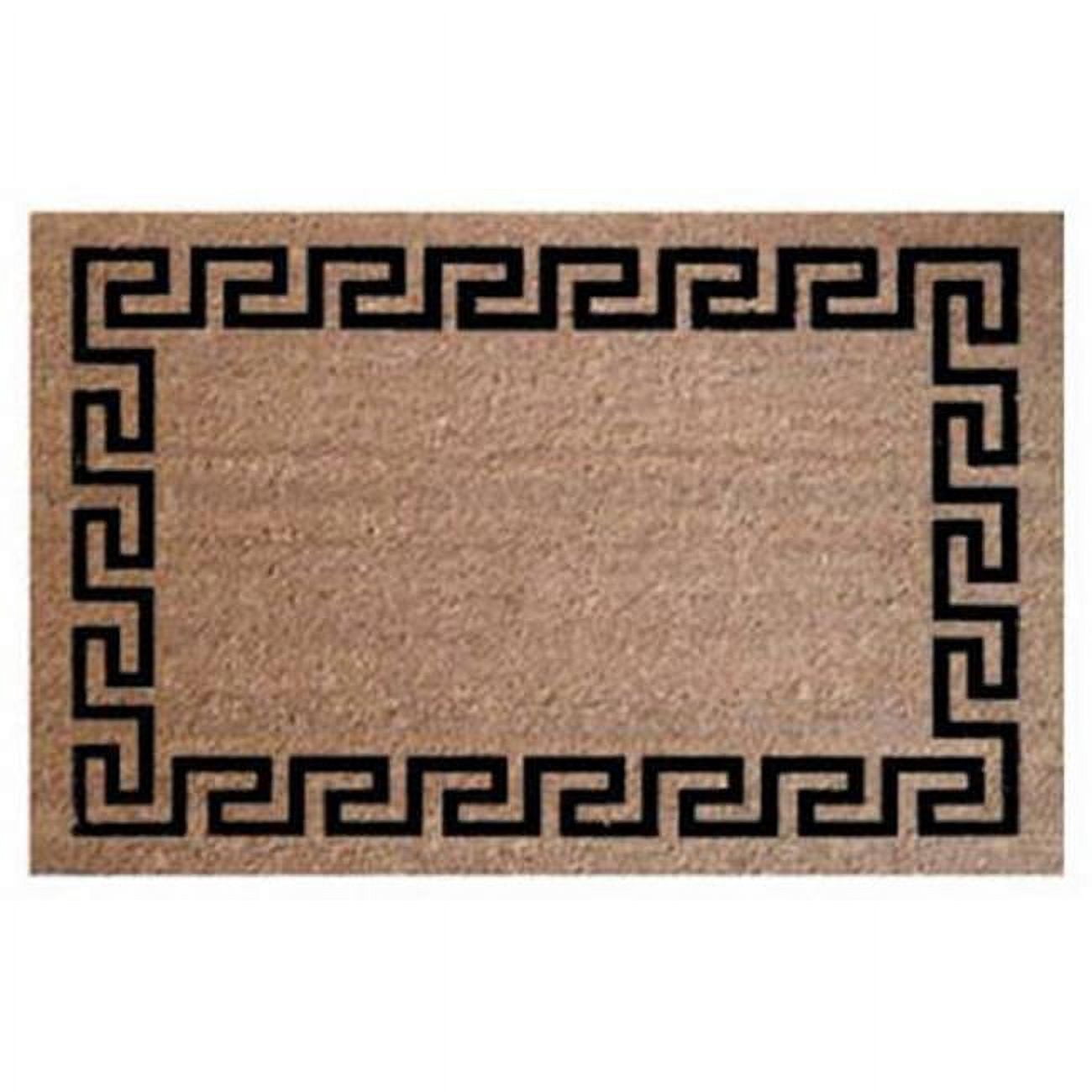PLM 17391 24 x 36 in. Greek Key Coir Door Mat - Walmart.com