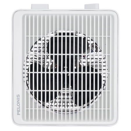 Pelonis 1500W 3-Speed Electric Fan-Forced Space Heater, White, New, PSHF10M1AWWV